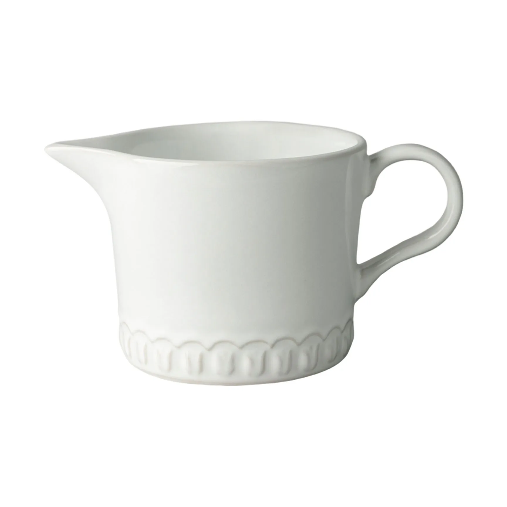 Tulipa milk pitcher 60 cl, White PotteryJo