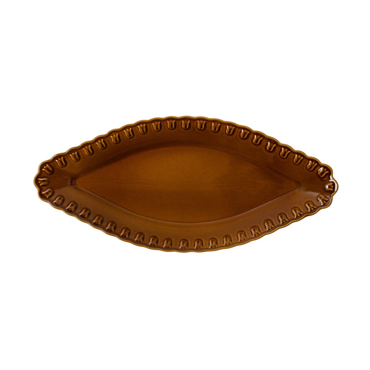PotteryJo Tulipa oval saucer 20x45 cm Umbra