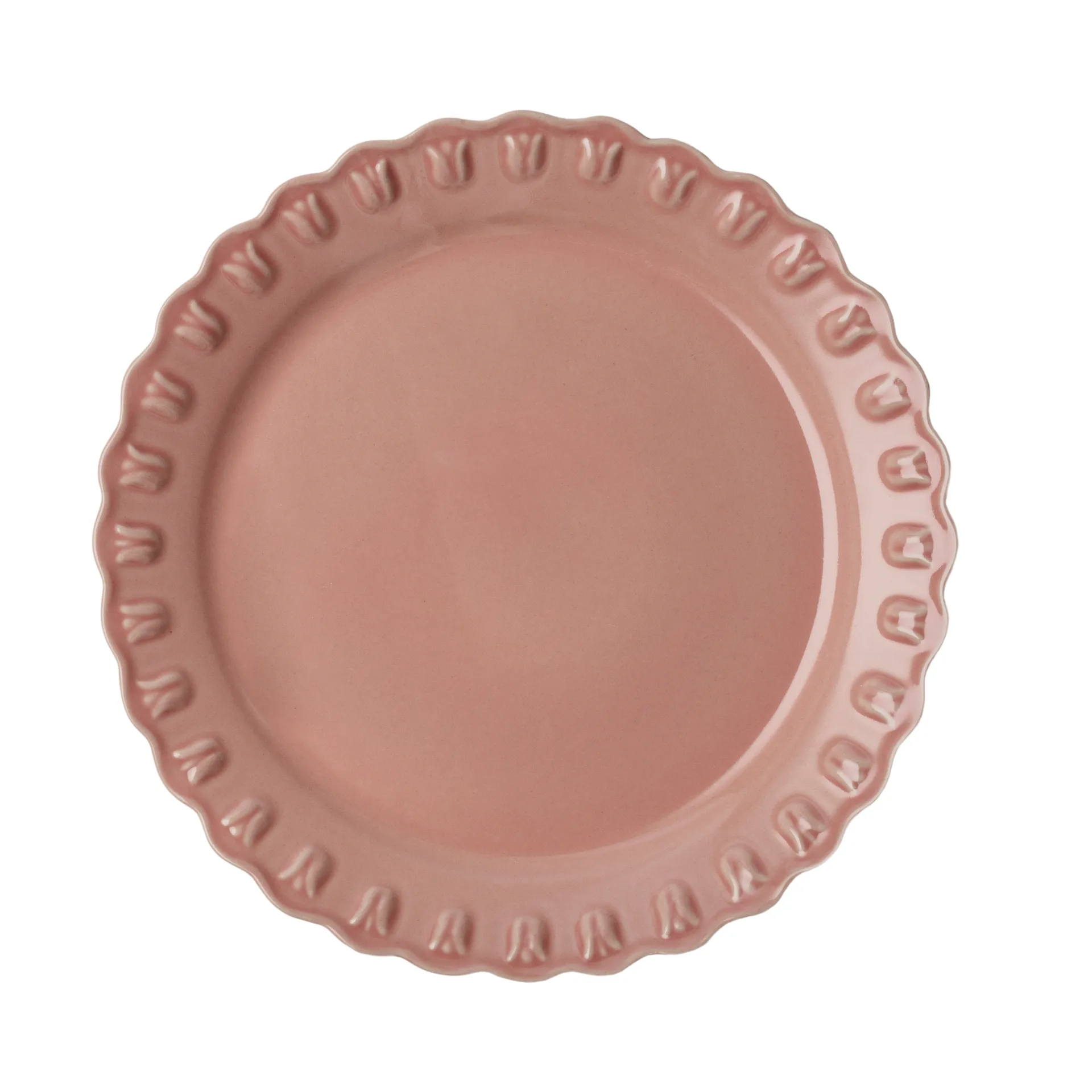 Tulipa plate Ø26 cm 2-pack, Beautiful Portuguese PotteryJo