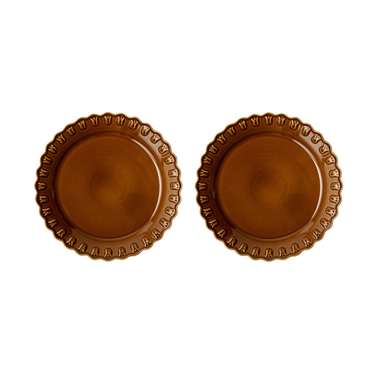 PotteryJo Tulipa plate Ø26 cm 2-pack Umbra