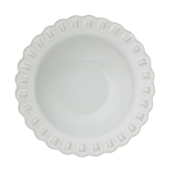Tulipa serving bowl large Ø30 cm - White - PotteryJo
