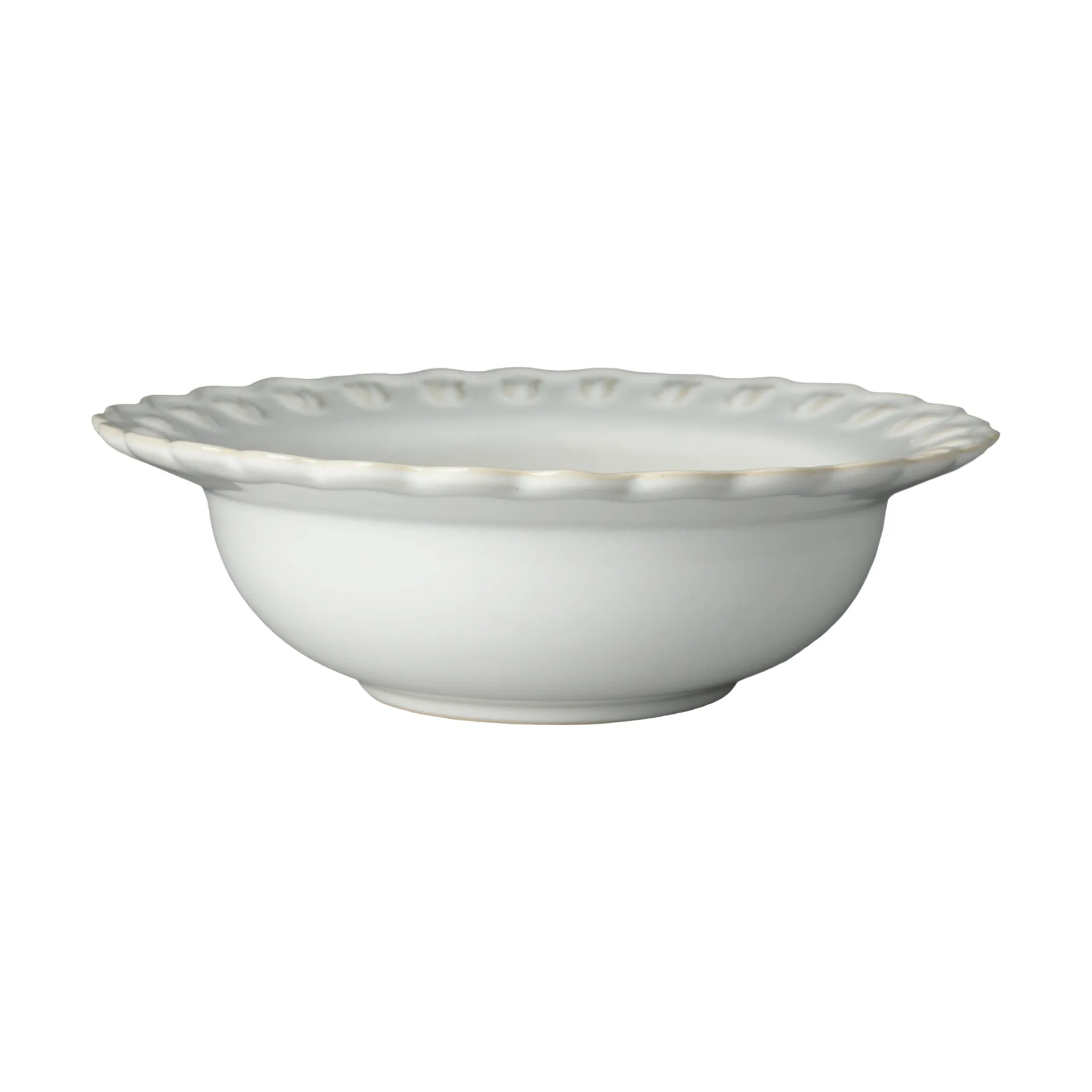 Tulipa serving bowl large Ø30 cm, White PotteryJo
