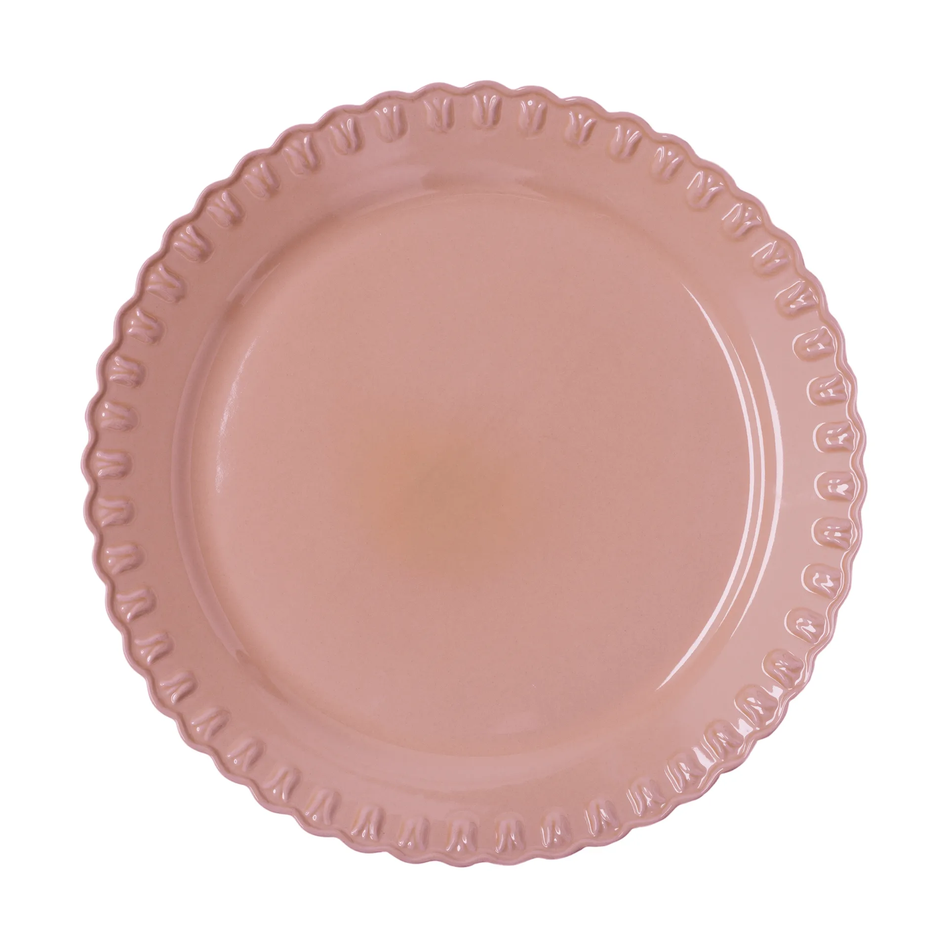 Tulipa serving platter Ø37 cm, Beautiful Portuguese PotteryJo