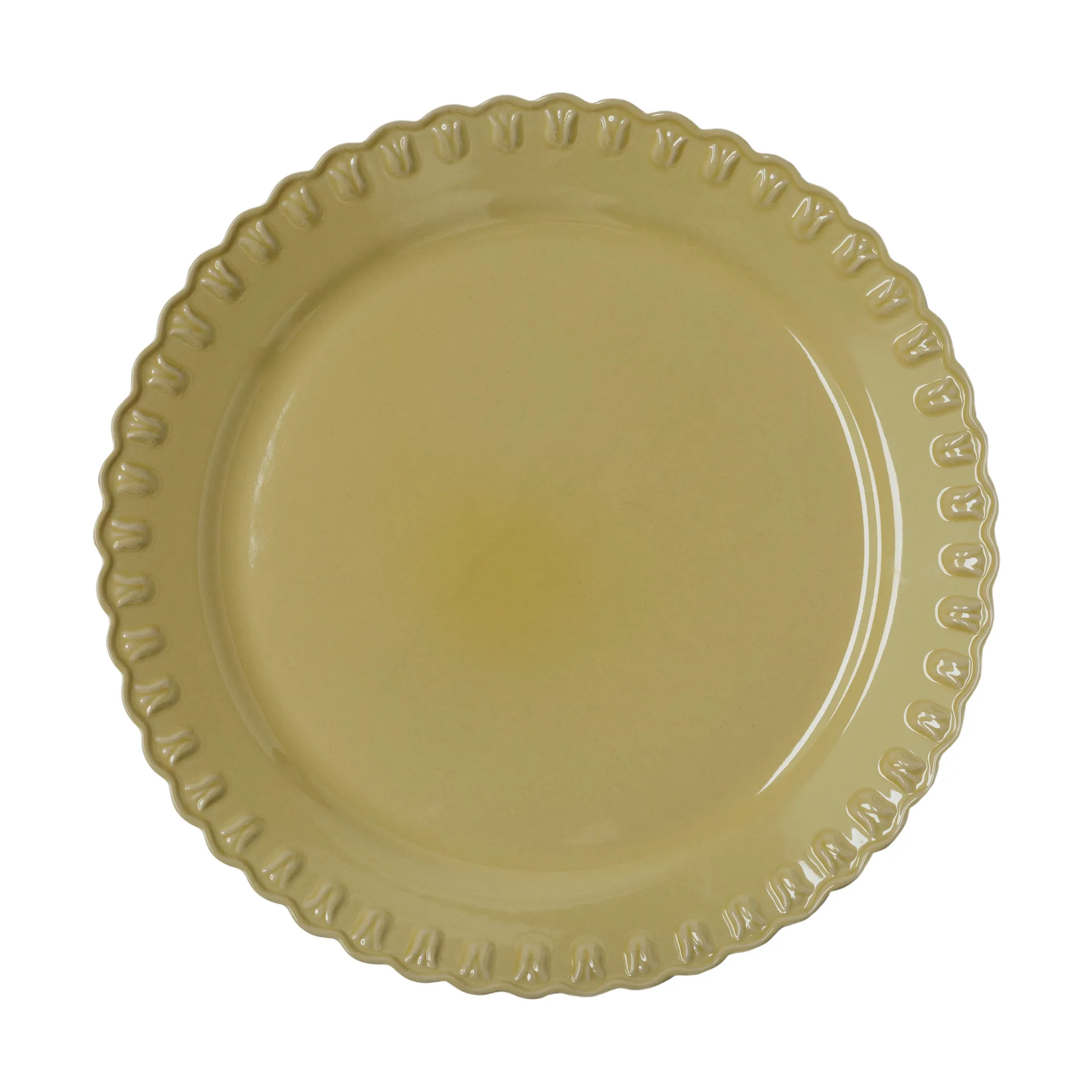 Tulipa serving platter Ø37 cm, Pale Moon PotteryJo