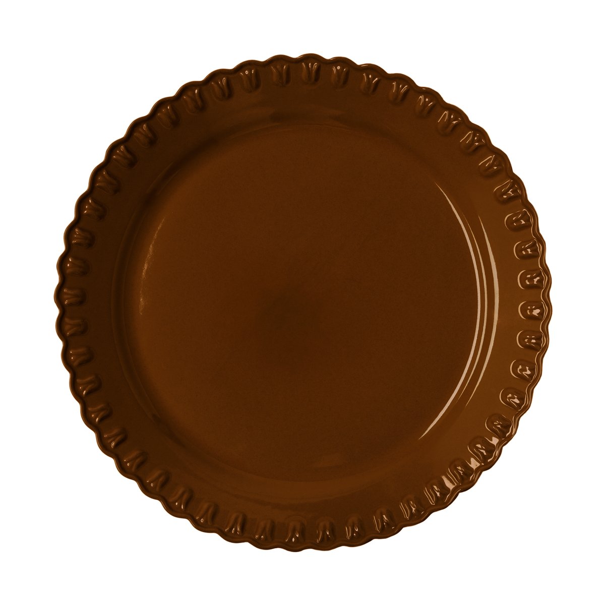 PotteryJo Tulipa serving platter o37 cm Umbra | Scandinavian Design | Serving platters & dishes | Brown