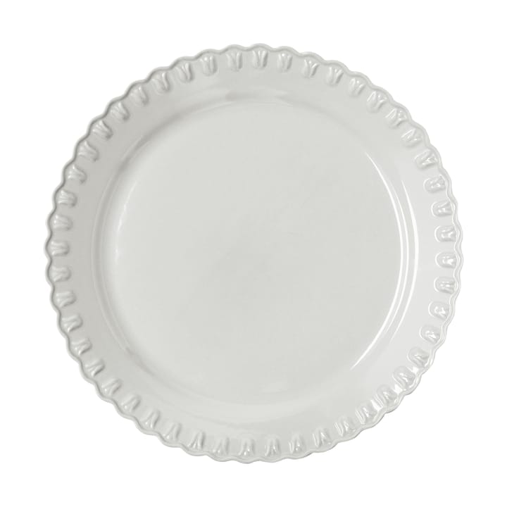 Tulipa serving platter Ø37 cm - White - PotteryJo
