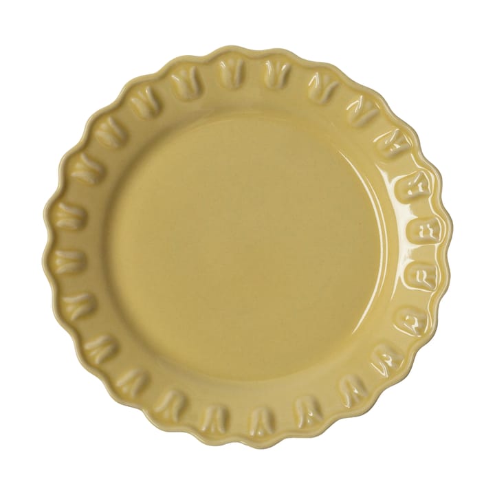 Tulipa small plate Ø20 cm 2-pack - Pale Moon - PotteryJo