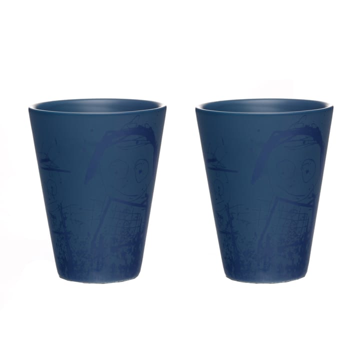 Great Guys thermos cup blue 2-pack - 30 cl - Poul Pava