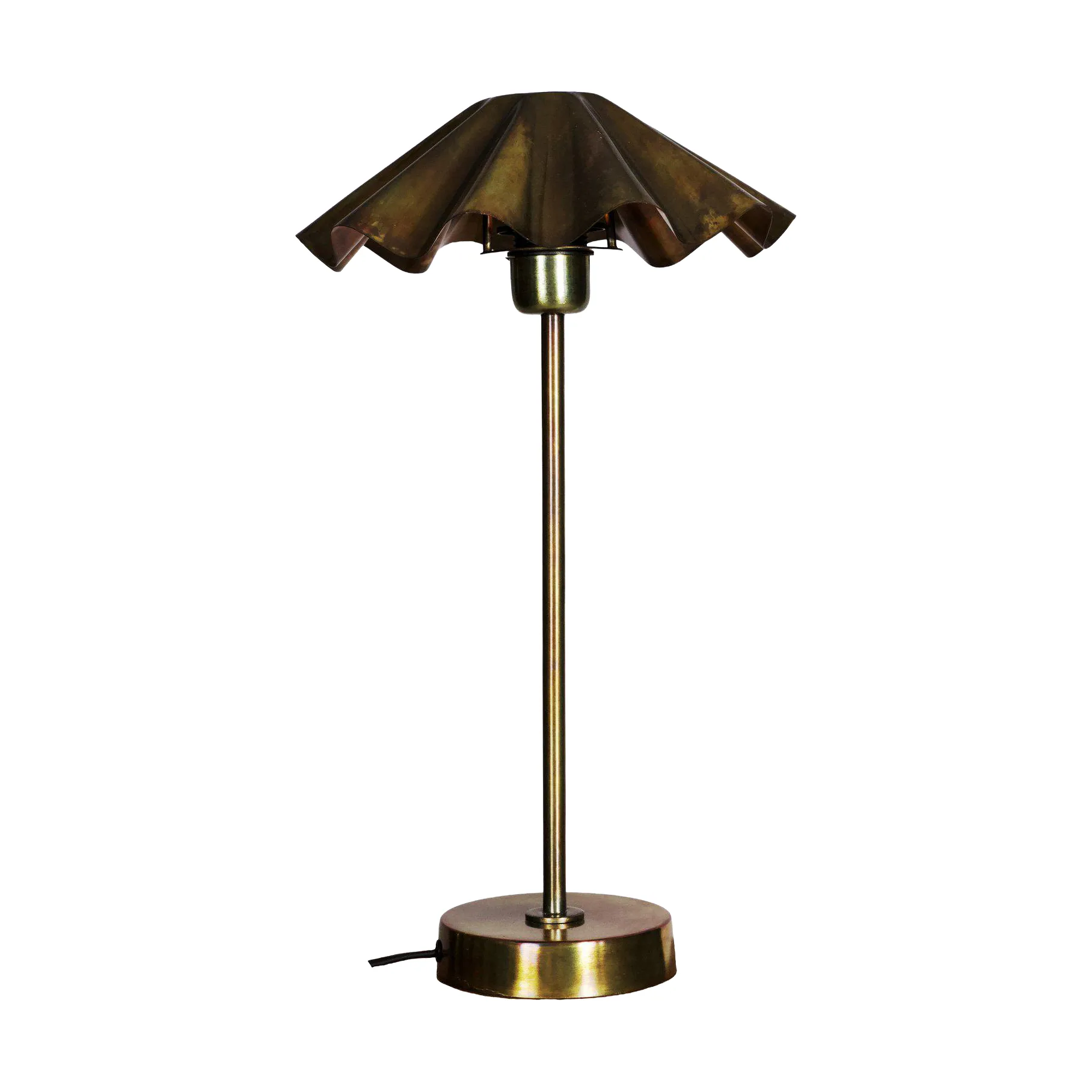 Aira table lamp, Burnished brass, 46 cm PR Home