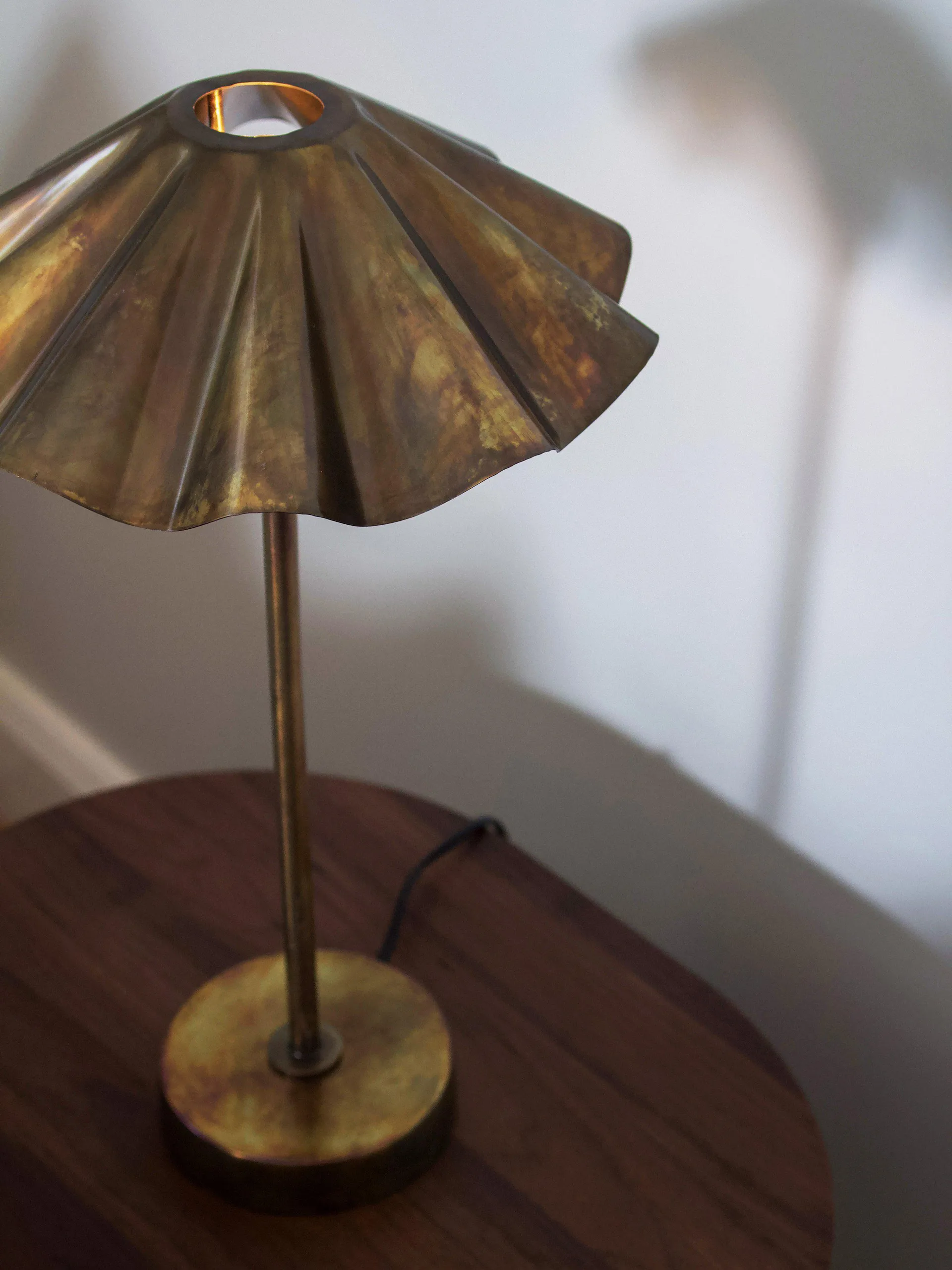 Aira table lamp, Burnished brass, 46 cm PR Home