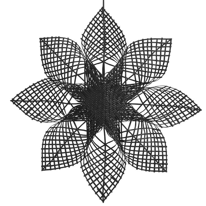 Anna Christmas star black, 82 cm PR Home