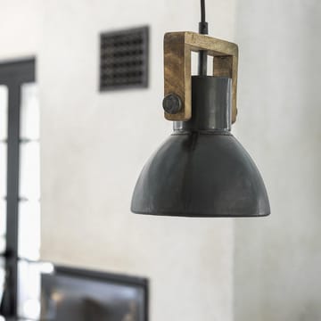 Ashby single ceiling lamp Ø19 cm - black zink - PR Home