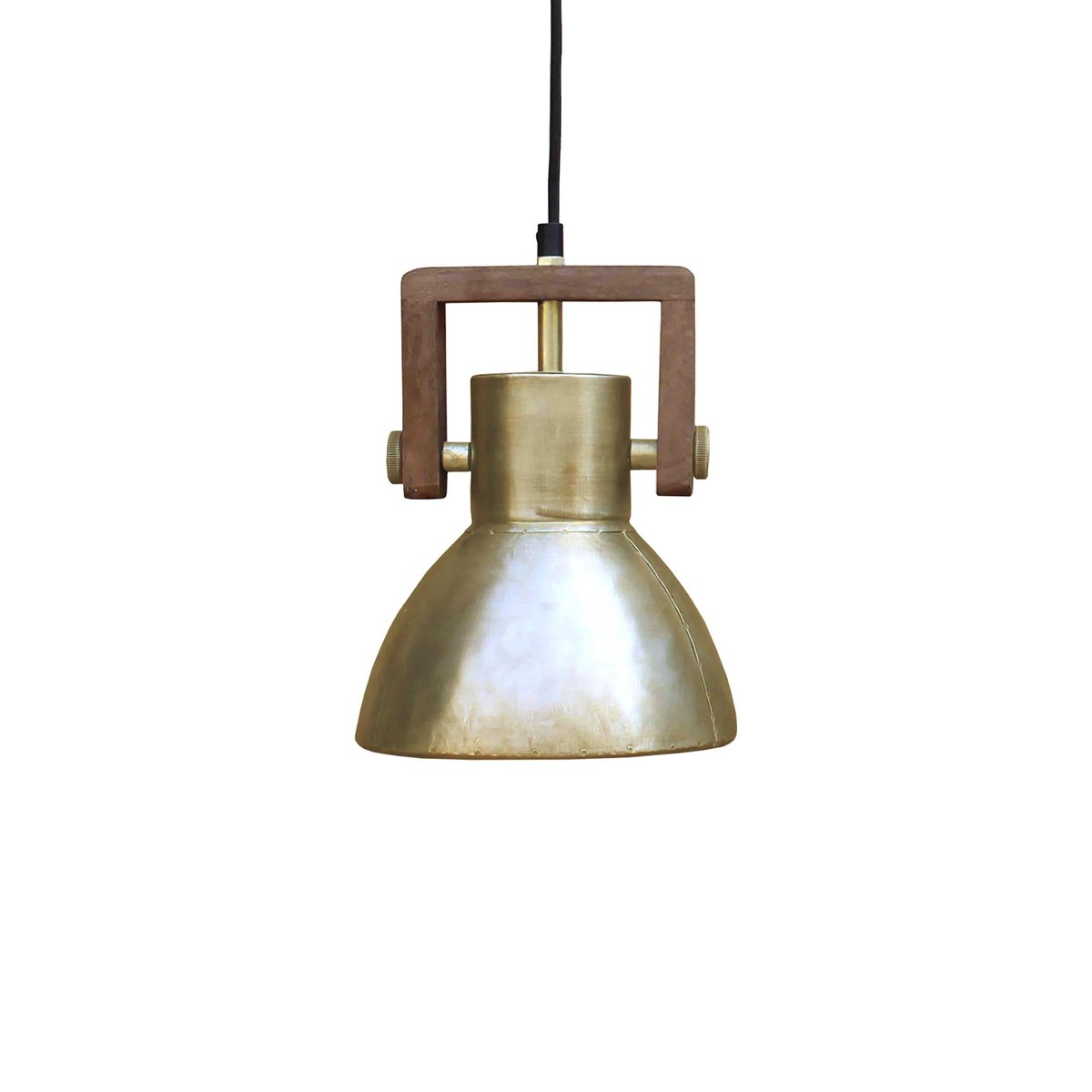 PR Home Ashby single ceiling lamp o19 cm pale gold | Scandinavian Design | Pendant lamps | Gold-coloured