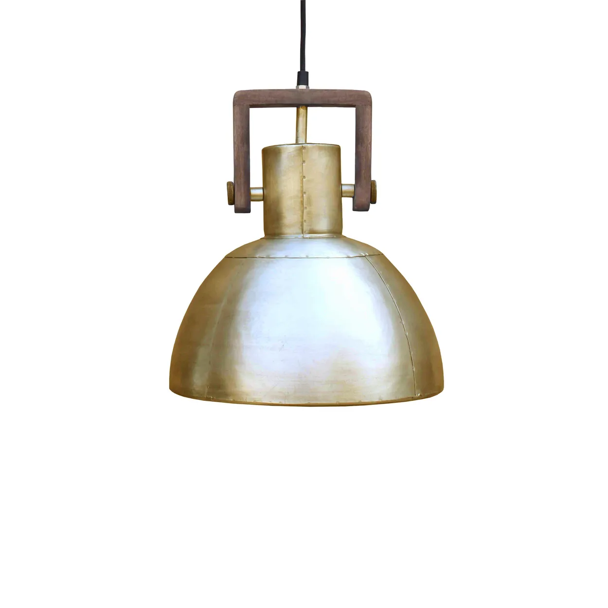 PR Home Ashby single ceiling lamp o29 cm pale gold | Scandinavian Design | Pendant lamps | Brown