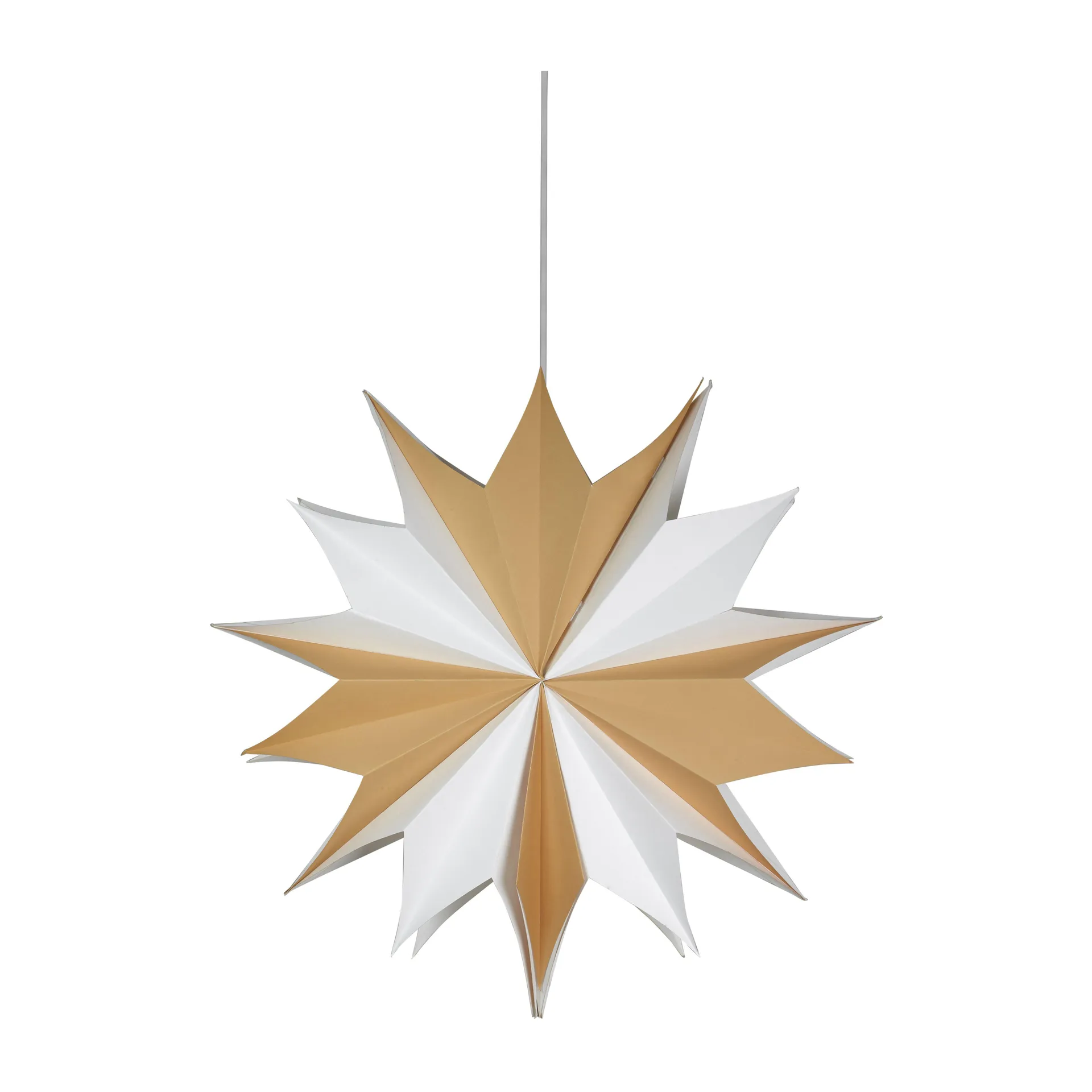 Bellatrix advent star Ø60 cm, White-nature PR Home