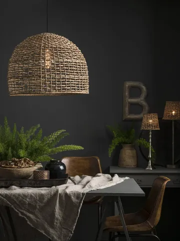 Cebu ceiling lamp - Natural, Ø46 cm - PR Home