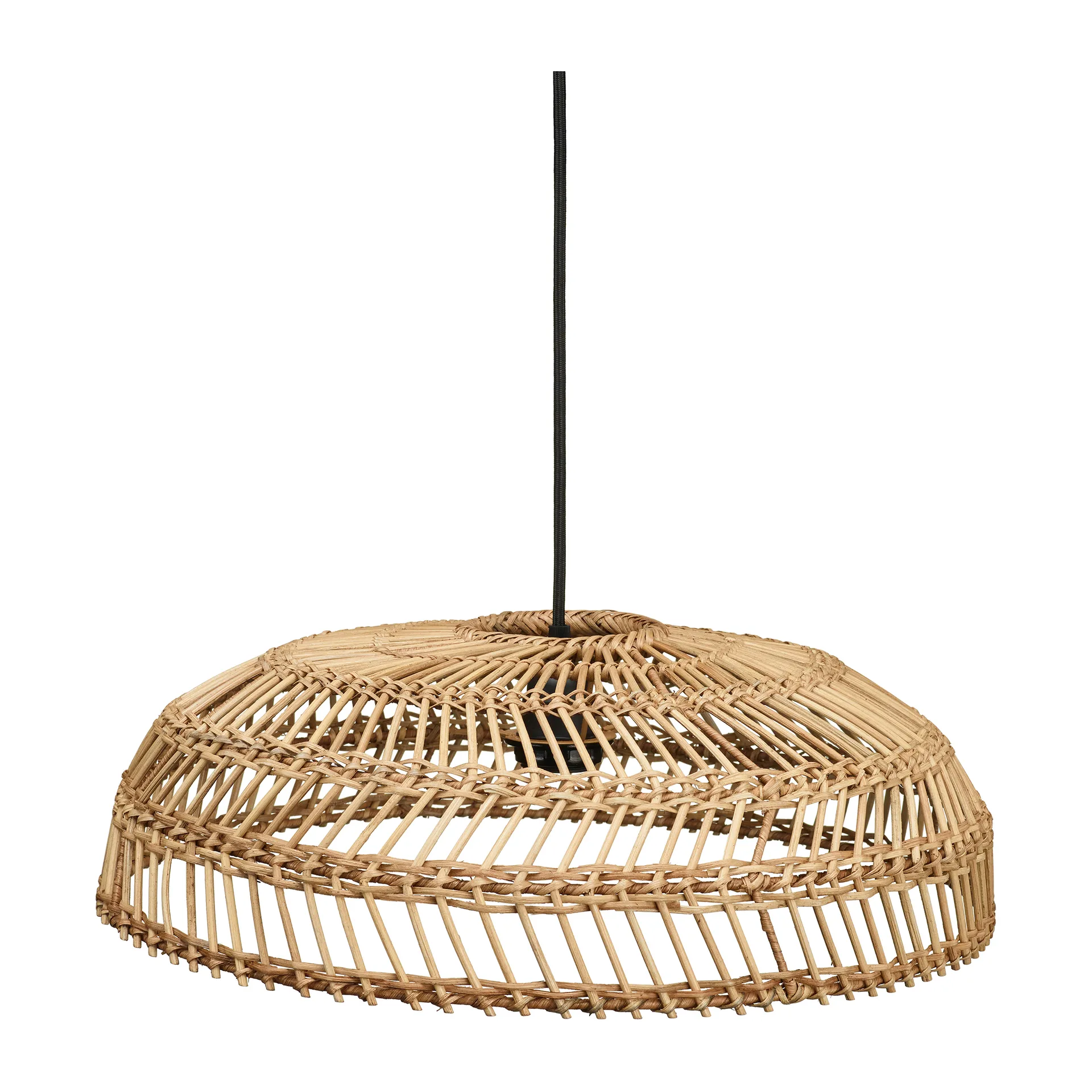 Denise ceiling lamp rattan, Ø46 cm PR Home