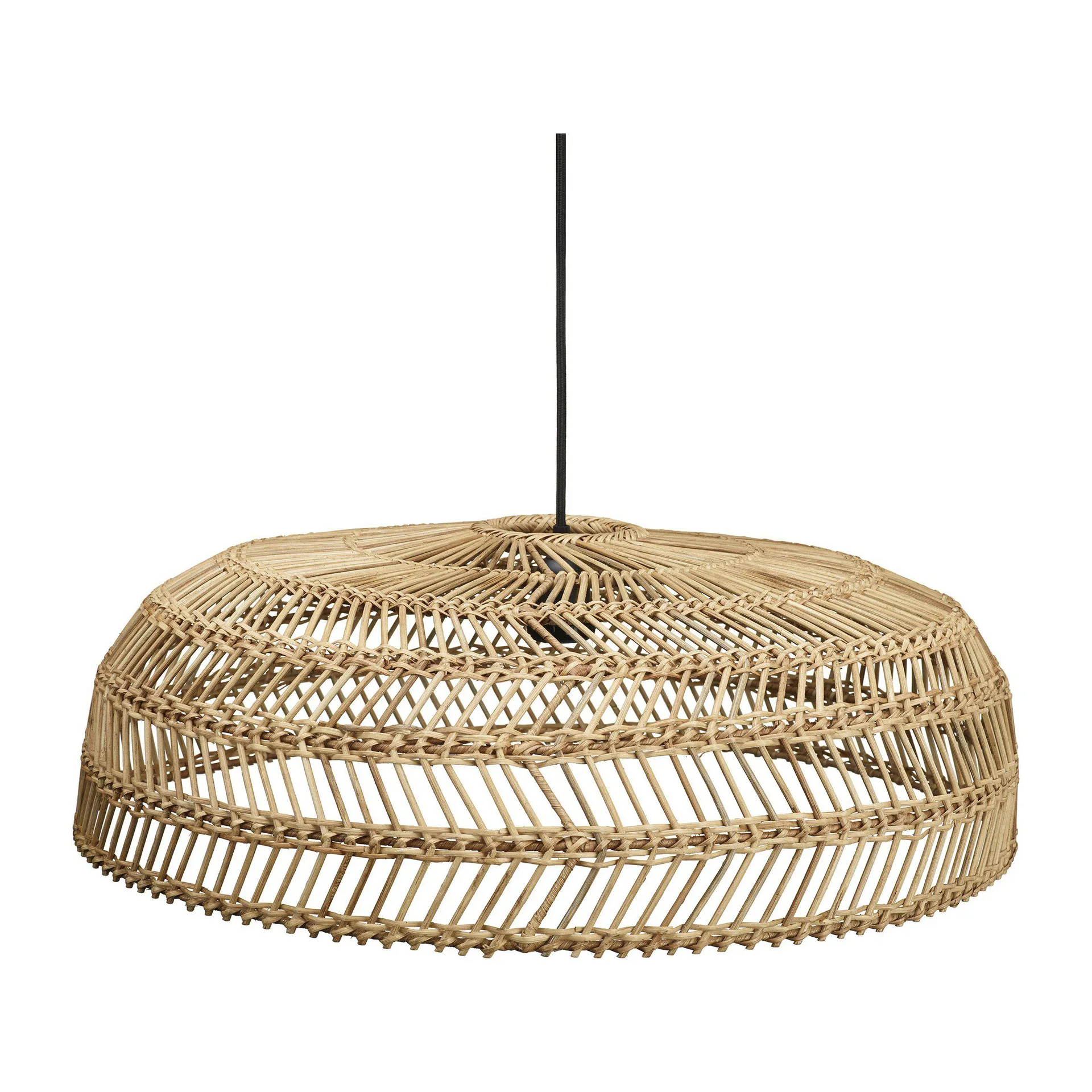 Denise ceiling lamp rattan, Ø53 cm PR Home