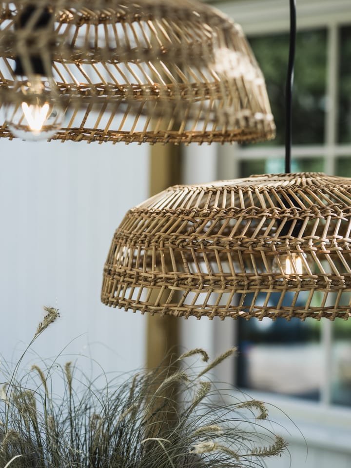 Denise ceiling lamp rattan, Ø53 cm PR Home