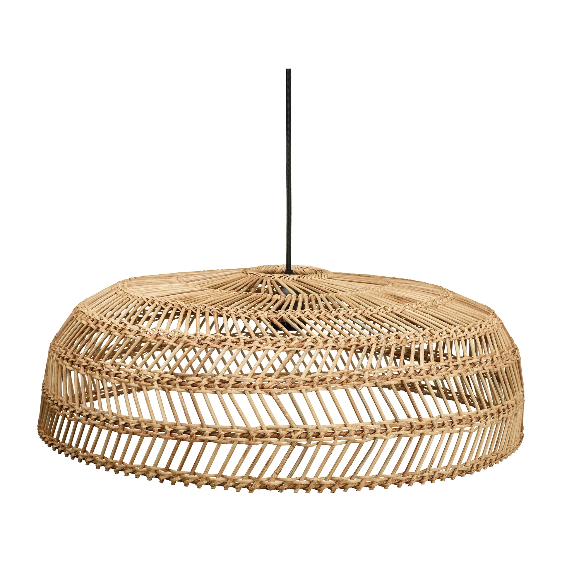 Denise ceiling lamp rattan, Ø60 cm PR Home