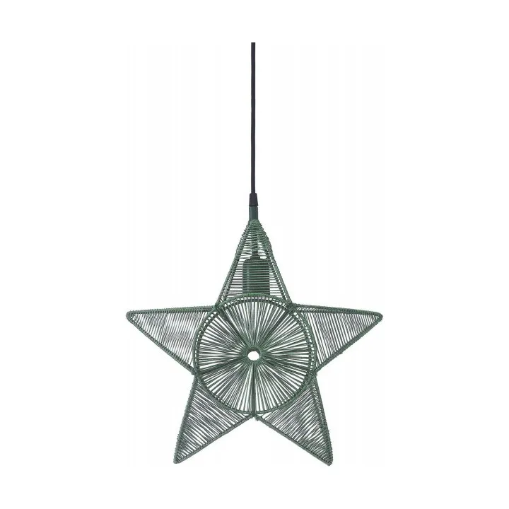 Regina Star Window Lamp Ø40 cm, Green PR Home