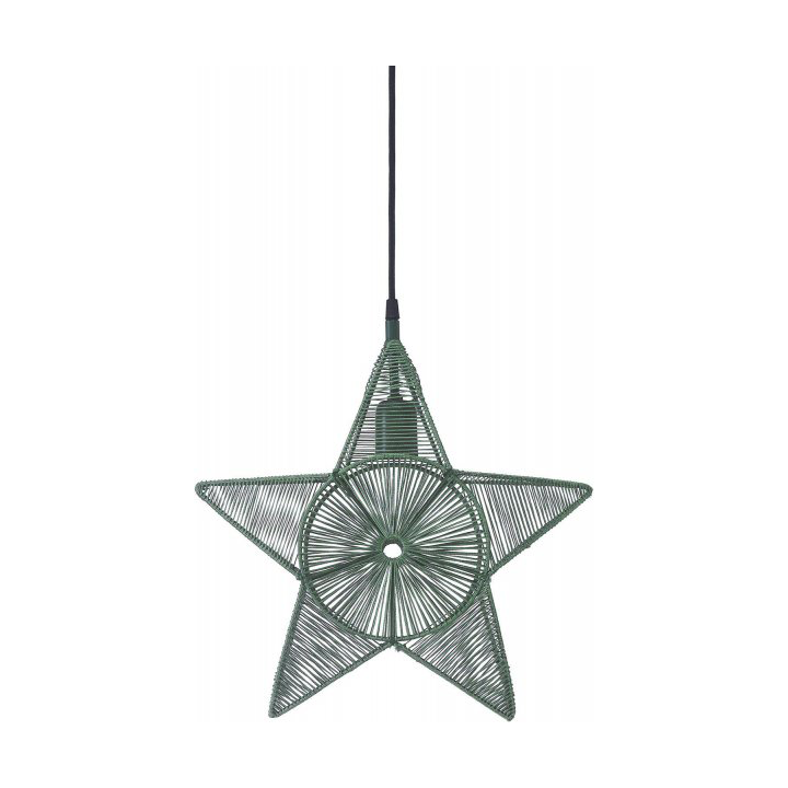 PR Home Regina Star Window Lamp Ø40 cm Green
