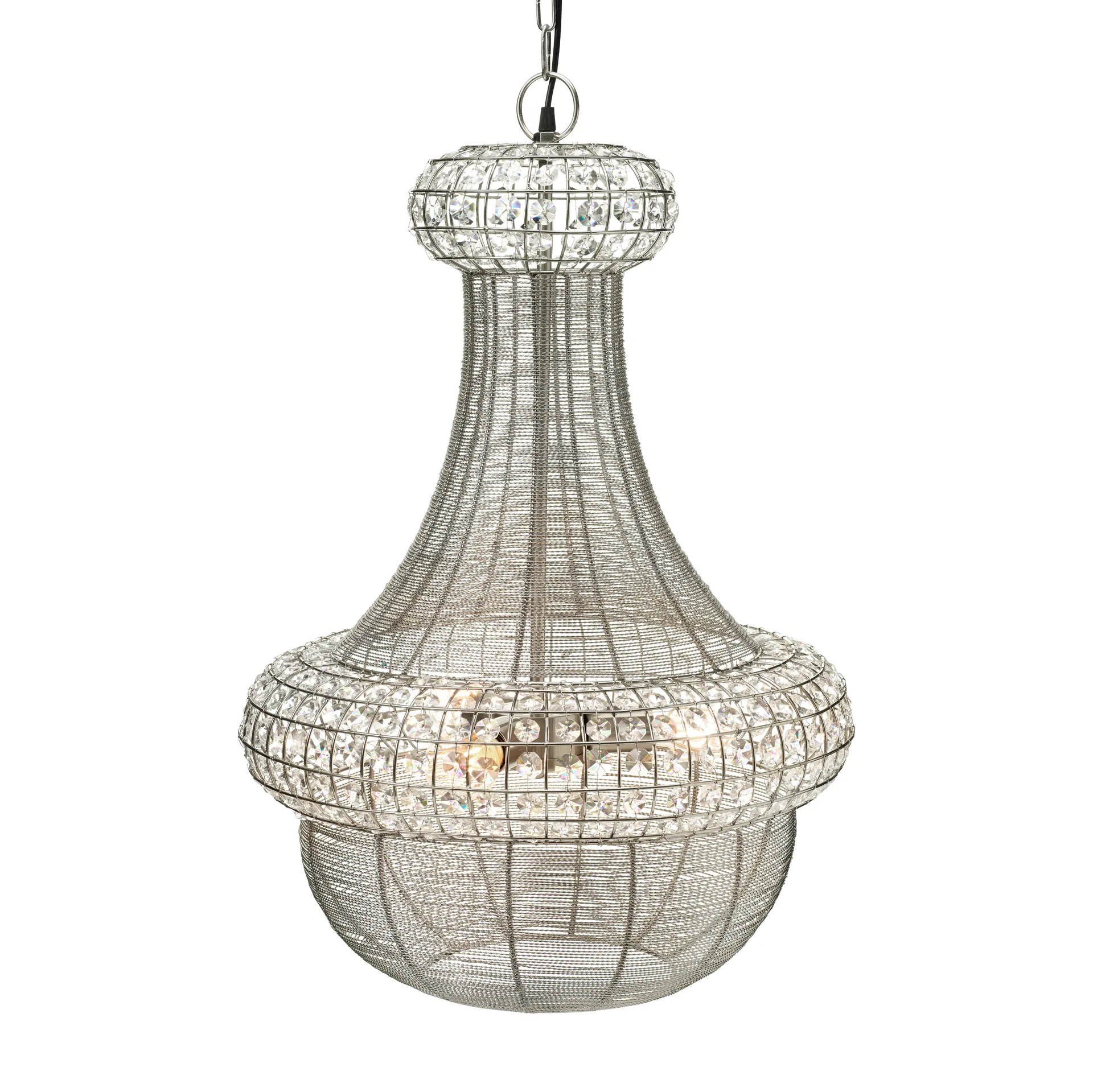 Saba ceiling lamp 51 cm, silver PR Home