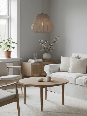 Sienna ceiling lamp - Diana moss, Ø40x35 cm - PR Home