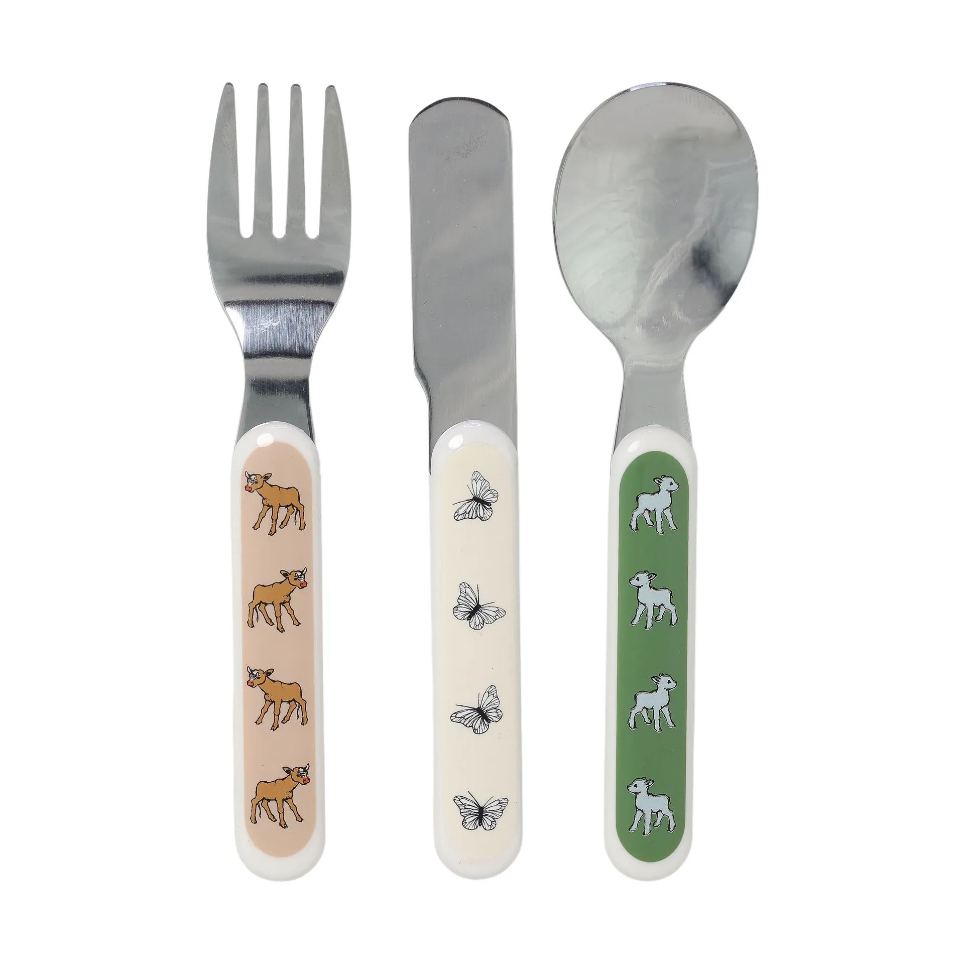Barnen i Bullerbyn children's cutlery 3 pieces, Multi Rätt Start