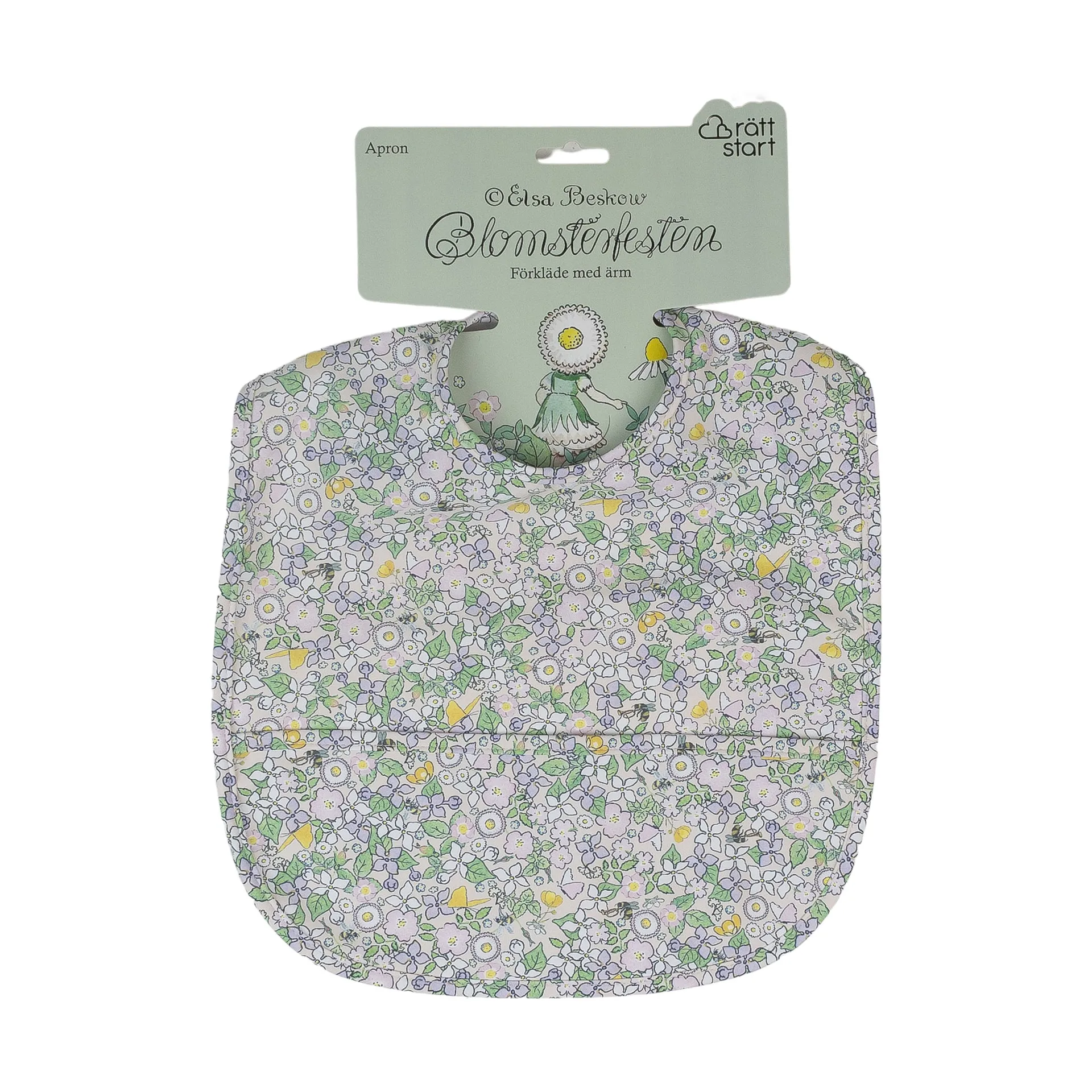 Elsa Beskow Blomsterfesten bib, Multi Rätt Start