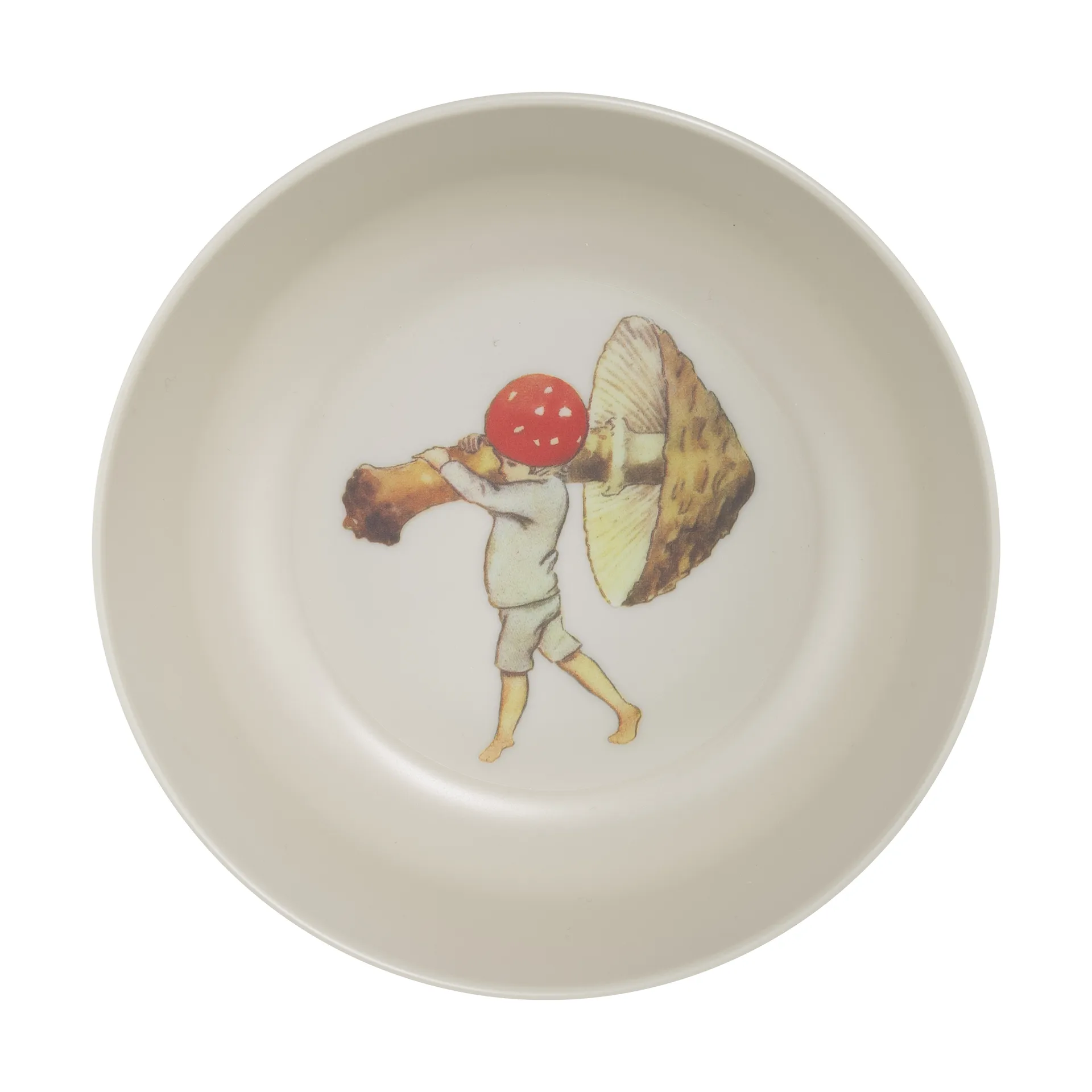 Elsa Beskow Tomtebobarnen bowl Ø14.5 cm, Beige Rätt Start