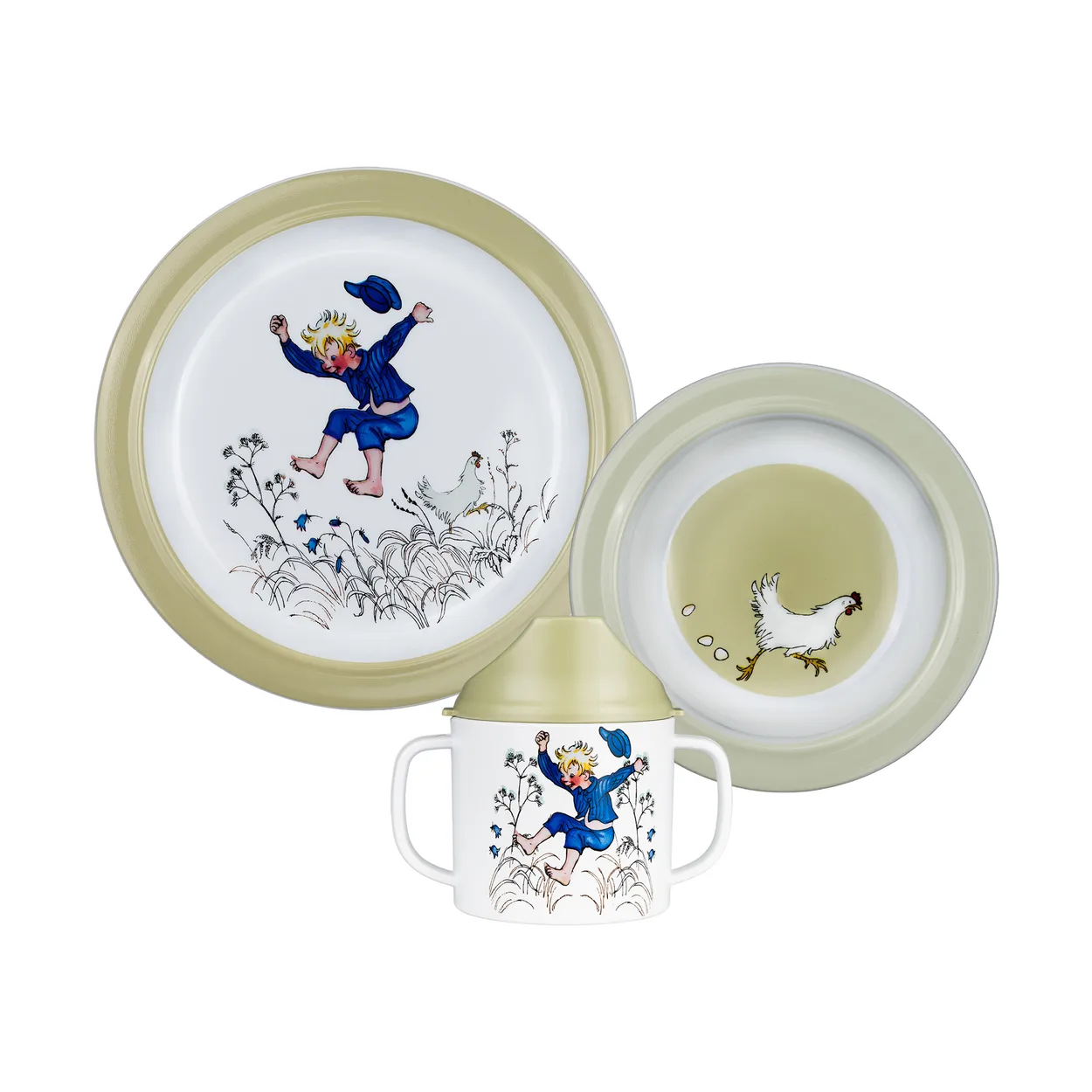 Rätt Start Emil in Lönneberga kids’ dinnerware set 3 parts