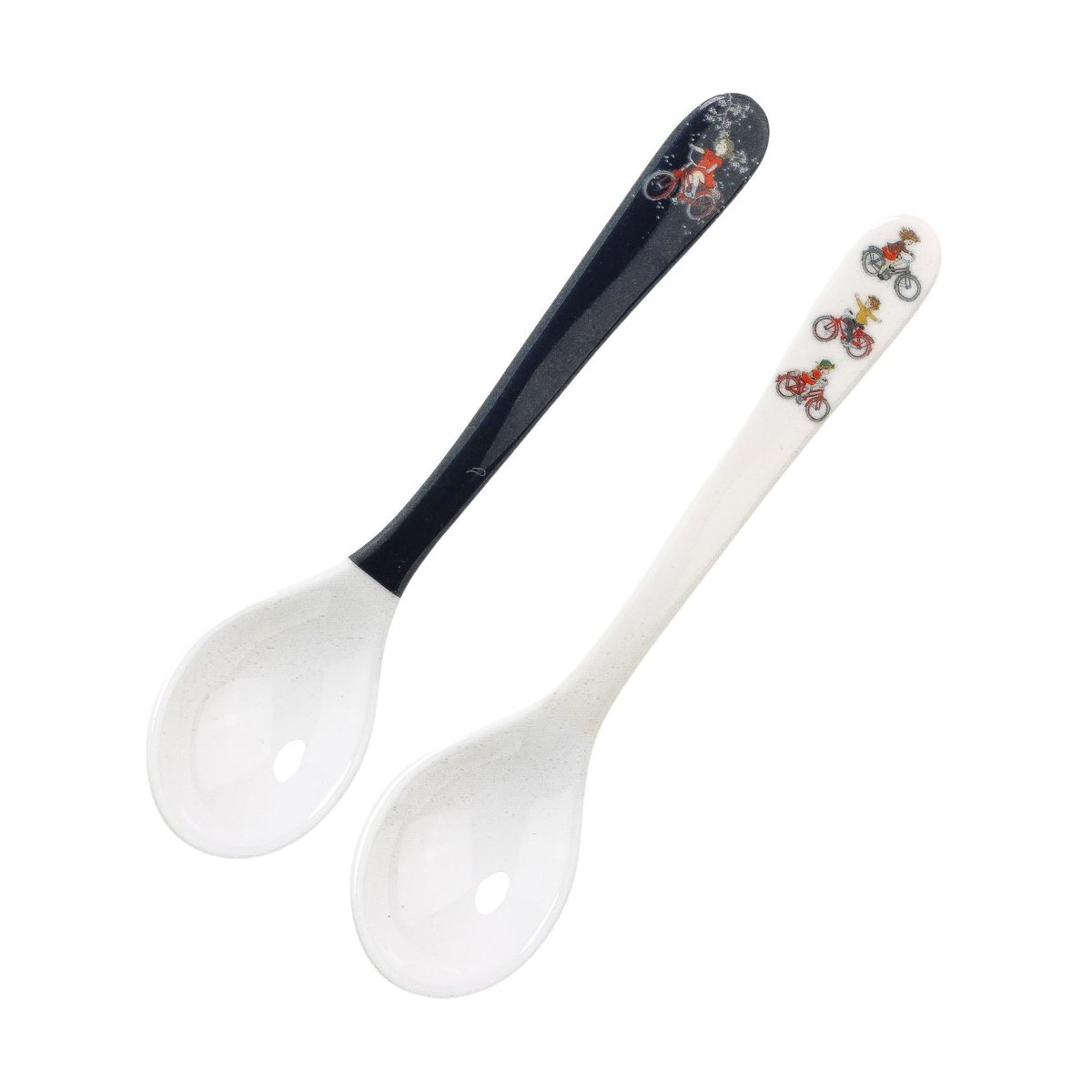 Rätt Start Lotta på Bråkmakargatan spoon 2-pack Black-and-white