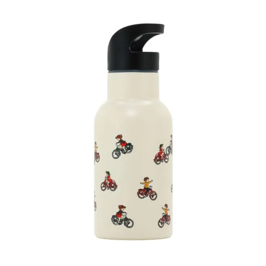 Lotta på Bråkmakargatan water bottle 34 cl, White Rätt Start