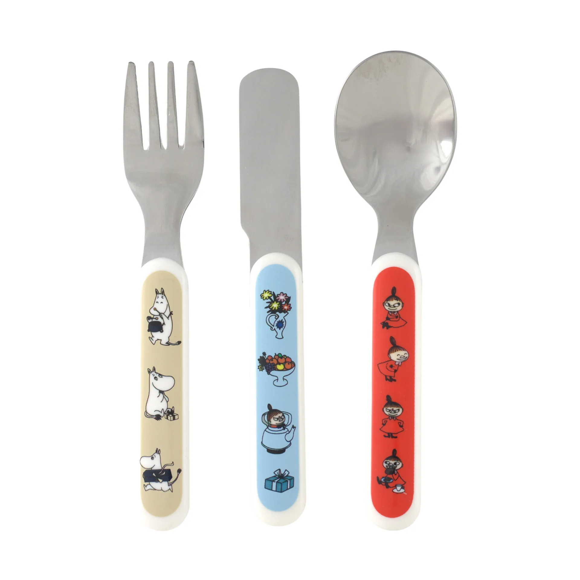 Moomin Little My cutlery set 3 pieces, Multi Rätt Start