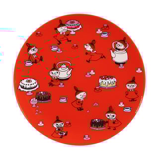 Rätt Start Moomin Little My flat plate Ø19.8 cm Red