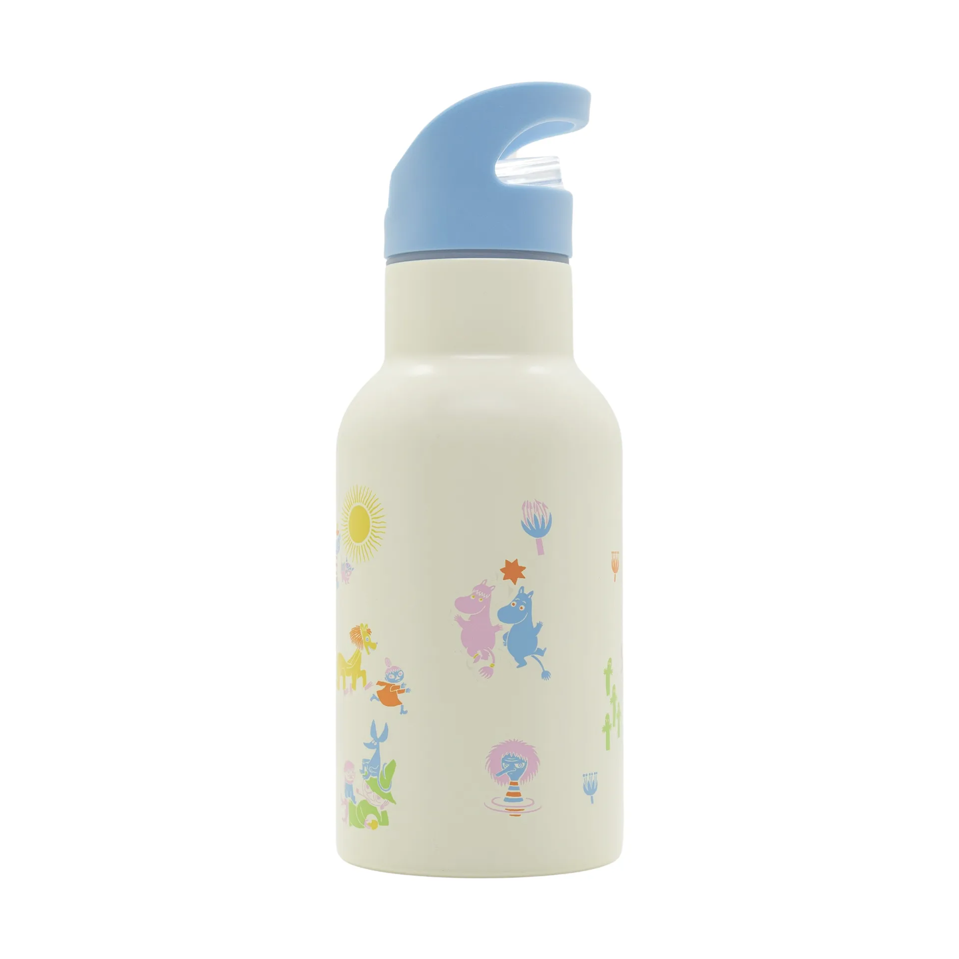 Mumin 80 water bottle 34 cl, Beige-blue Rätt Start