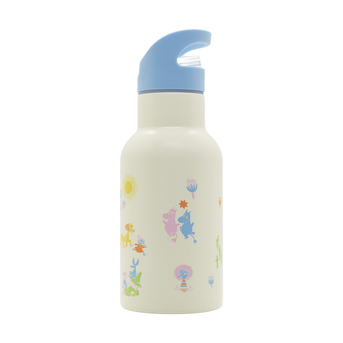 Rätt Start Mumin 80 water bottle 34 cl Beige-blue