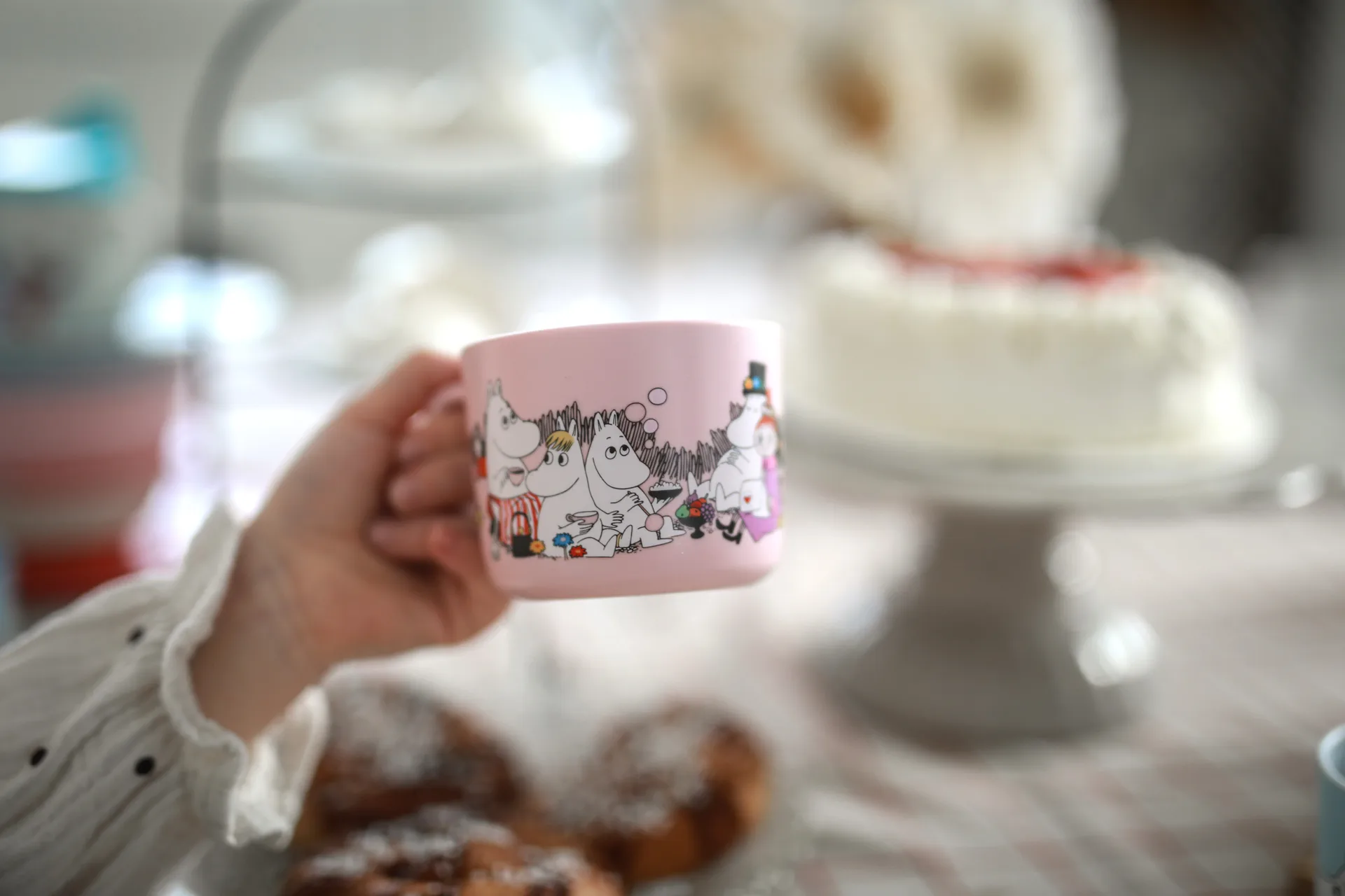 Mumin Lilla My mug 25 cl, Light pink Rätt Start