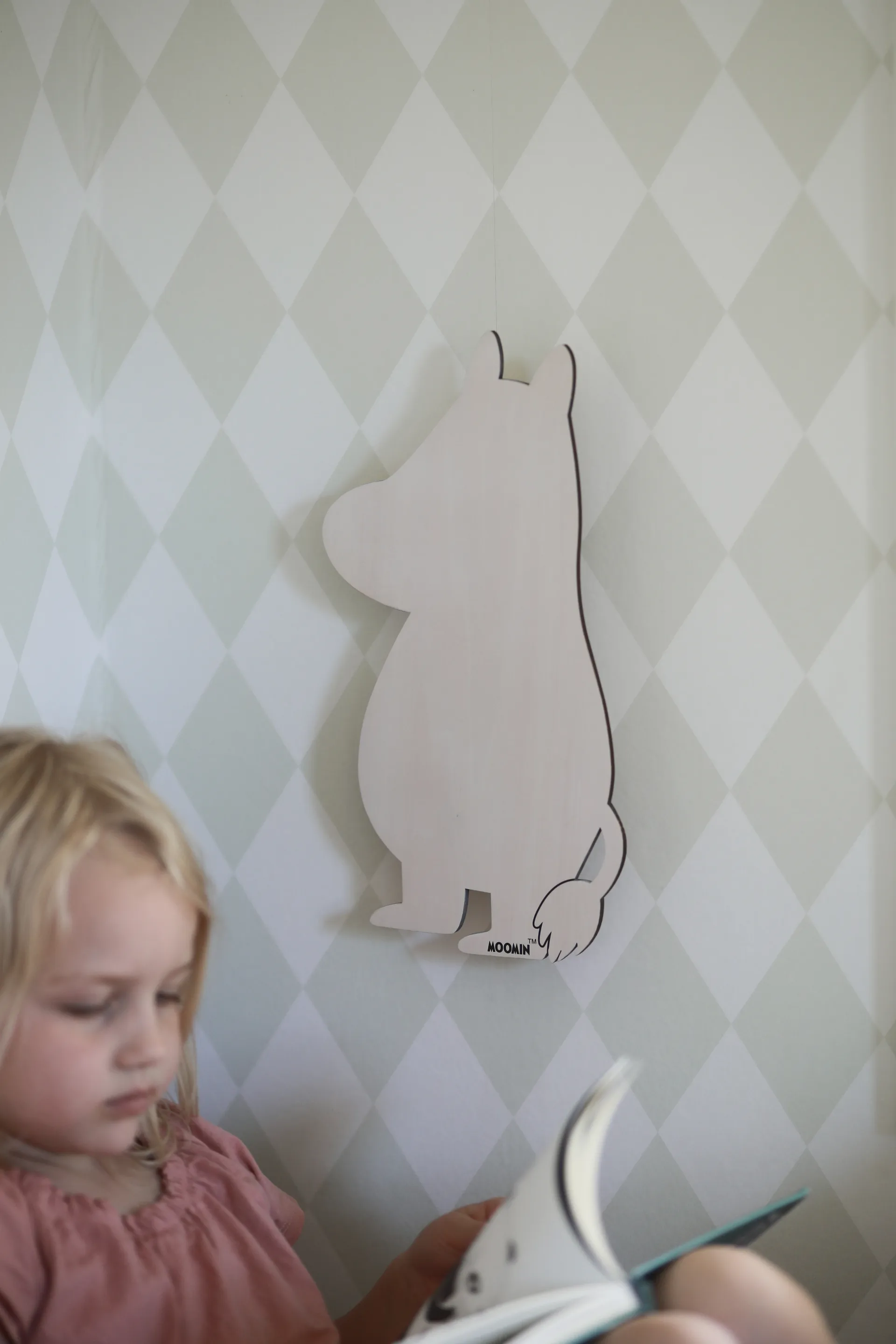 Mumin night lamp, Wood Rätt Start