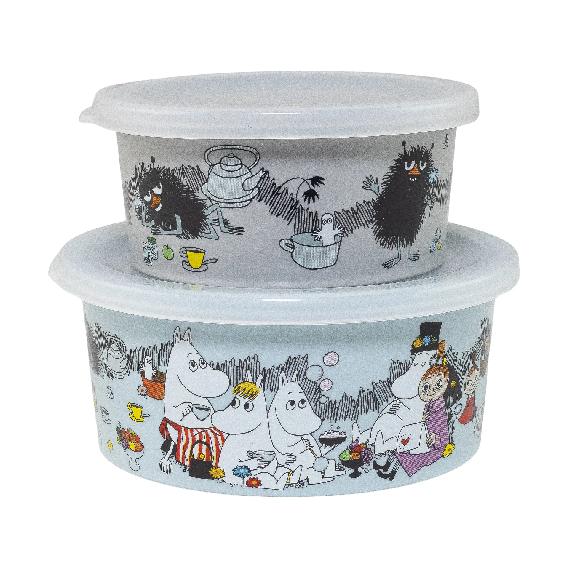 Mumin Picknick Stinky snack box 2-pack, Multi Rätt Start