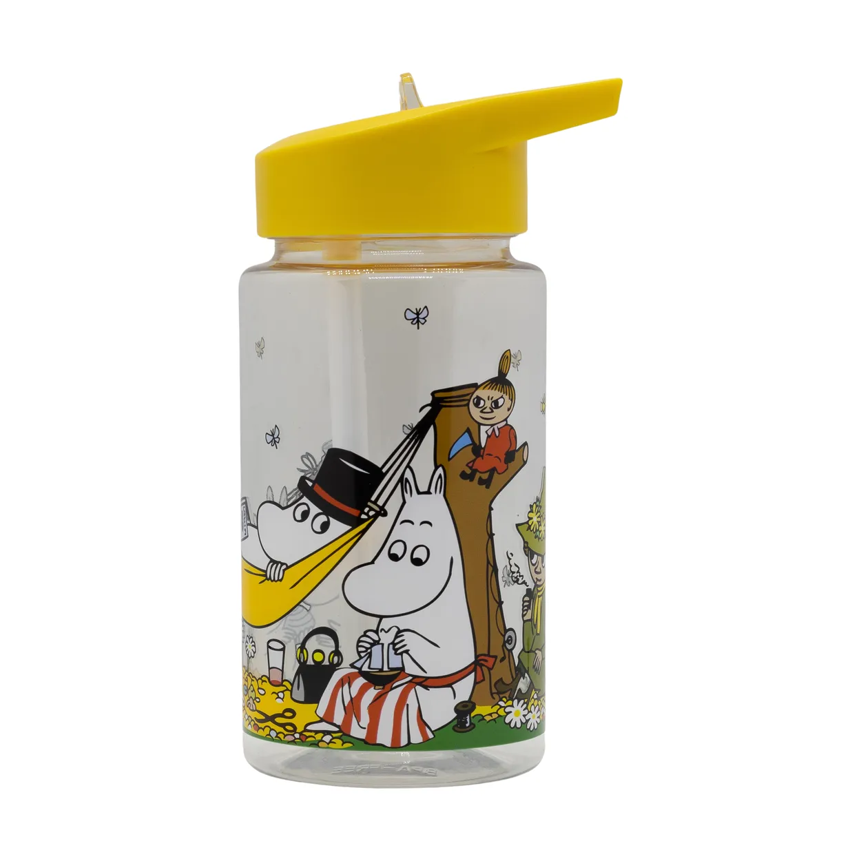 Rätt Start Mumin Picknick water bottle 550 ml Yellow