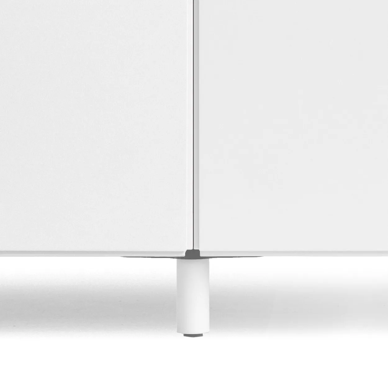 Relief connection leg 2-pack White | Scandinavian Design | Shelves & shelving systems | White