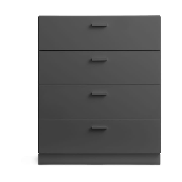 Relief dresser wide with base 82x92.2 cm grey - undefined - Relief