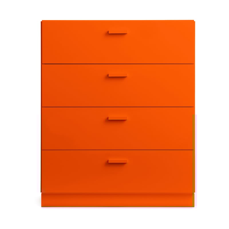 Relief Relief dresser wide with legs 82x92.2 cm orange