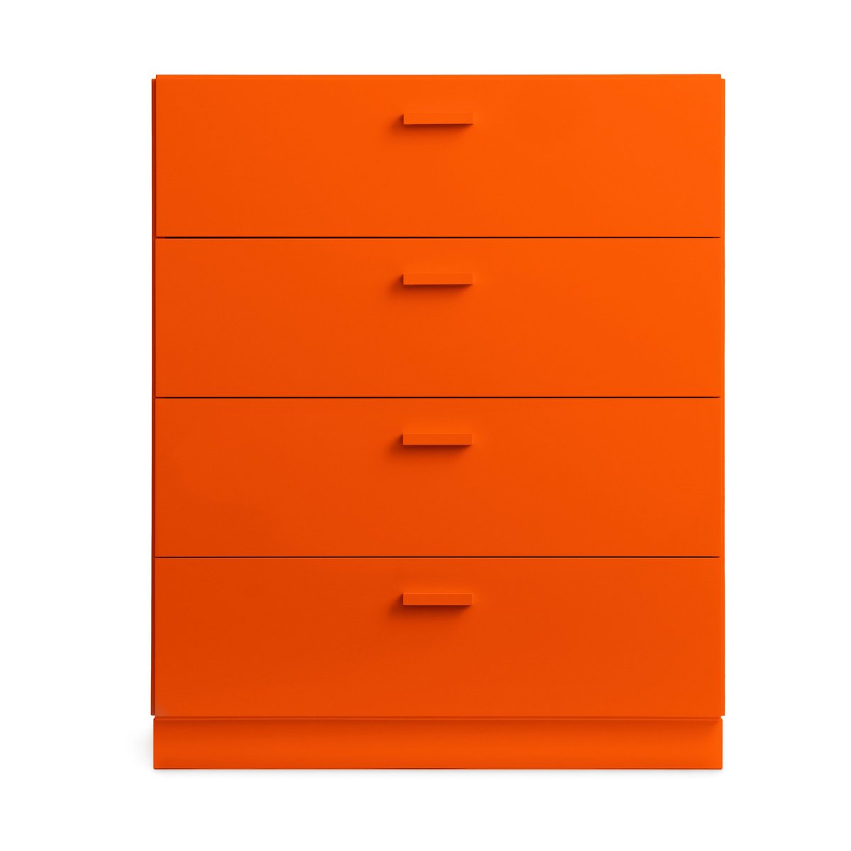 Relief Relief dresser wide with legs 82x92.2 cm orange