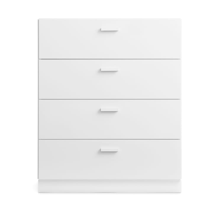 Relief dresser wide with base 82x92.2 cm white - undefined - Relief