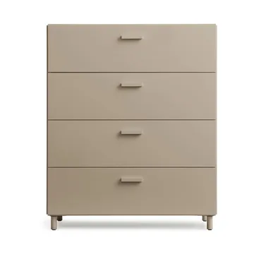 Relief dresser wide with legs 82x92.2 cm beige - Relief