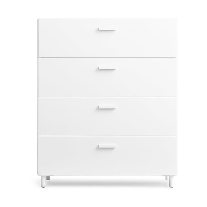 Relief dresser wide with legs 82x92.2 cm white - undefined - Relief