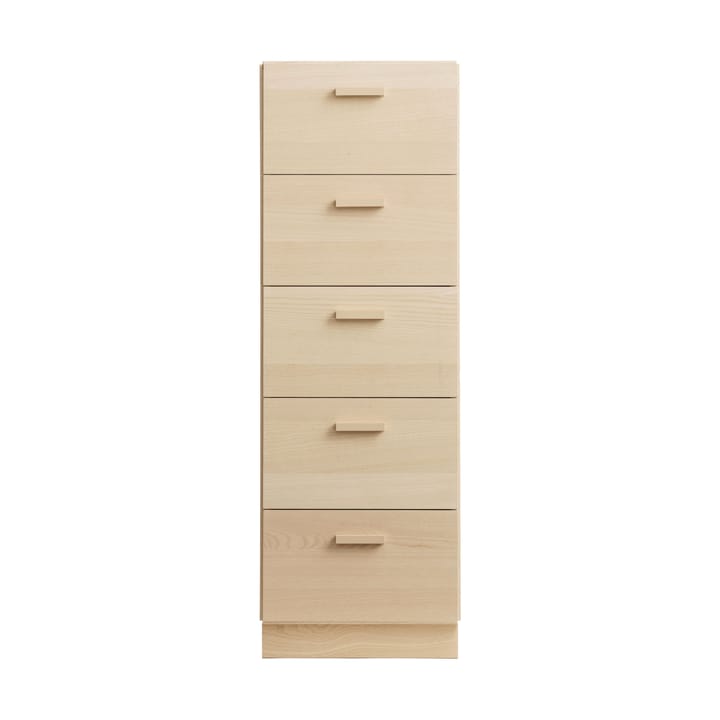 Relief high dresser with base 41x115 cm ash - undefined - Relief